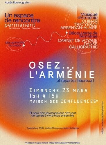 Osez... l’Arménie - Après-midi découverte et festif