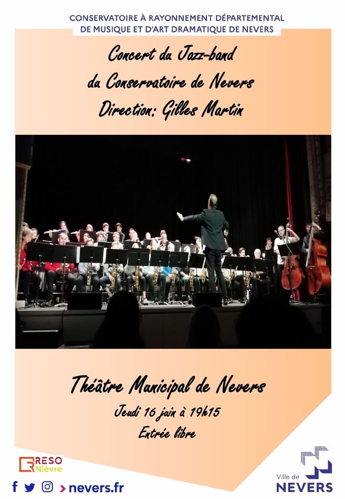 Concert du Jazz-Band du conservatoire de Nevers