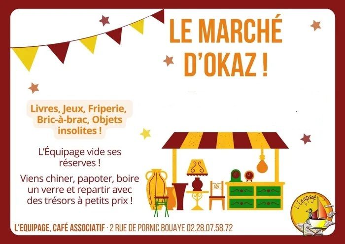 Photo de couverture - Le Marché d'OKAZ - vente d’objets d’occasion à Bouaye