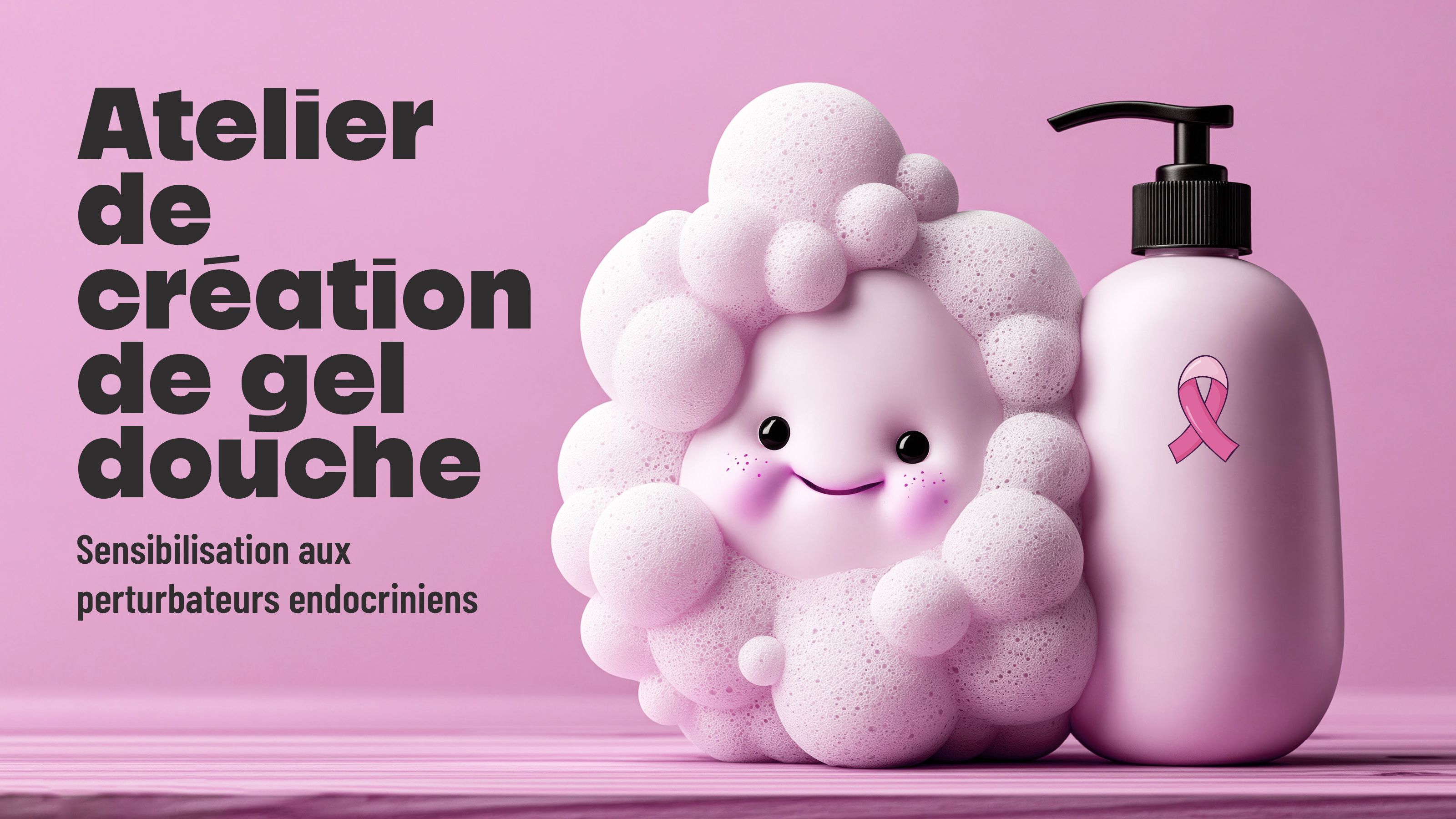 Atelier de création de gel douche