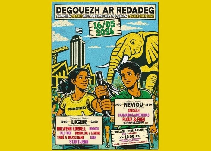 Redadeg 2026, de Lannion à Nantes, 10e édition