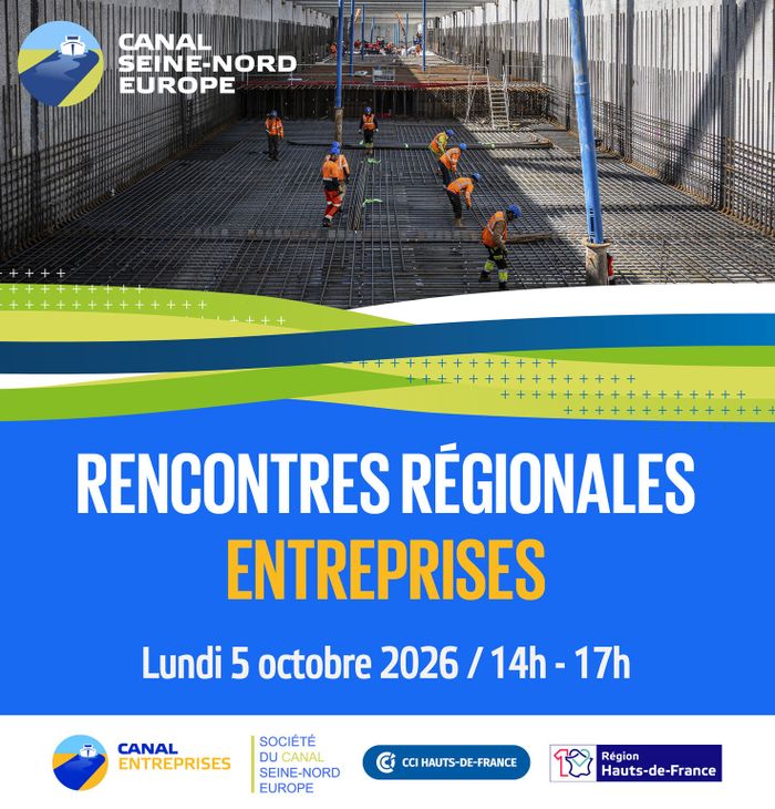 Canal Seine-Nord Europe : quelles opportunités pour les entreprises ? | 5 octobre