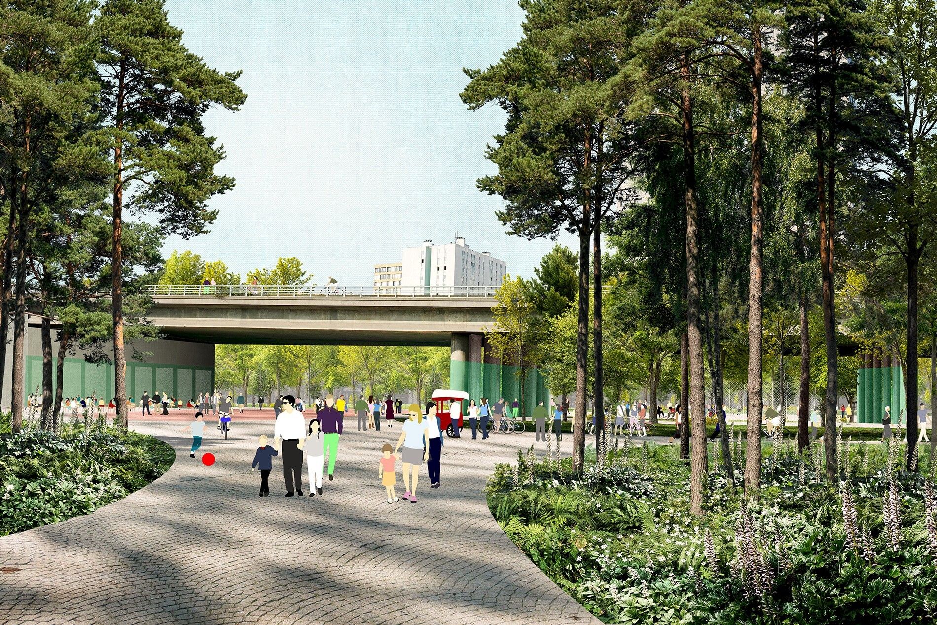 Transformation d'une porte parisienne. Le projet de réaménagement de la Porte de la Villette