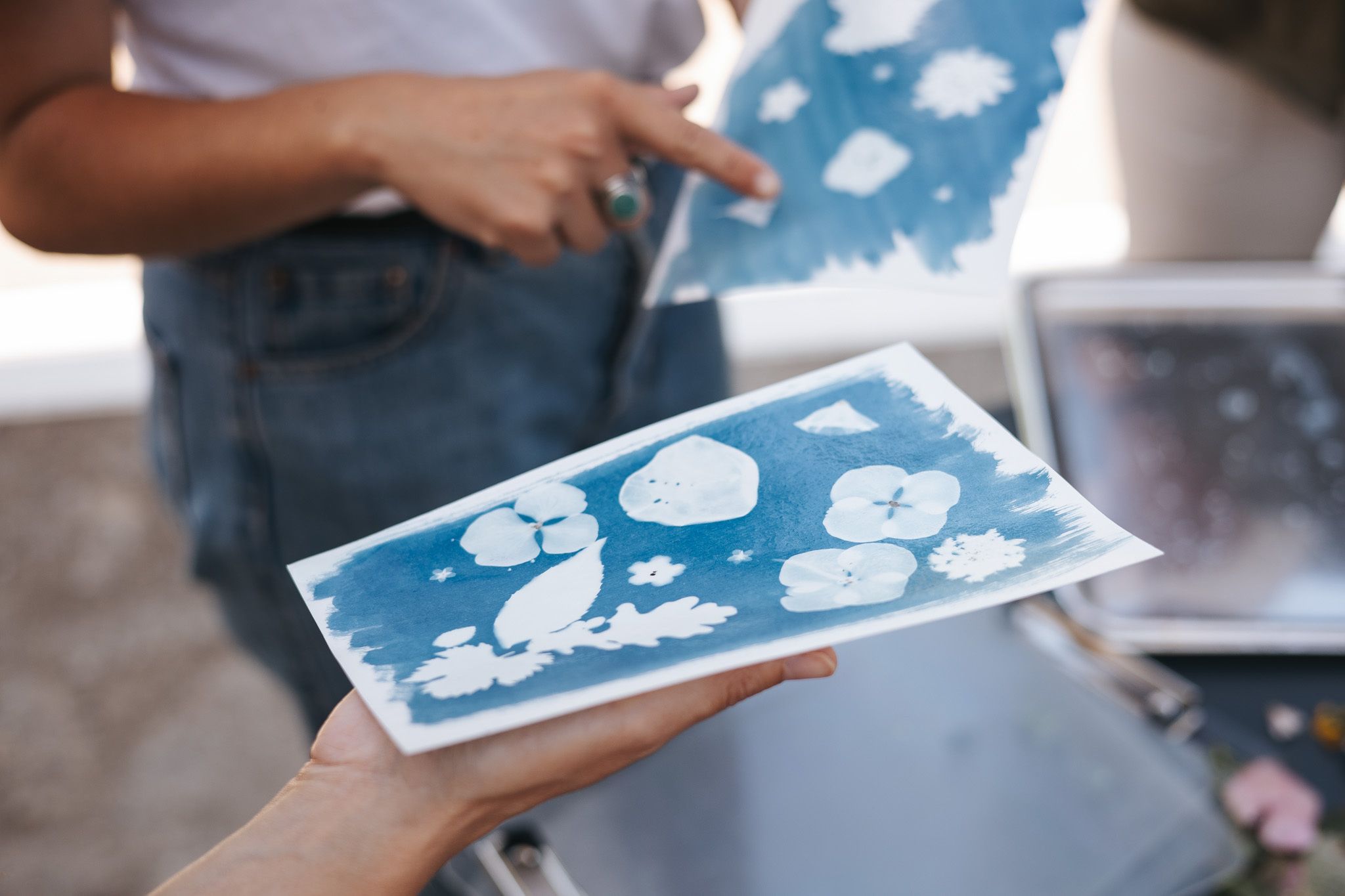 Initiation au cyanotype