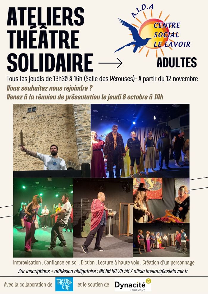 Atelier théâtre solidaire