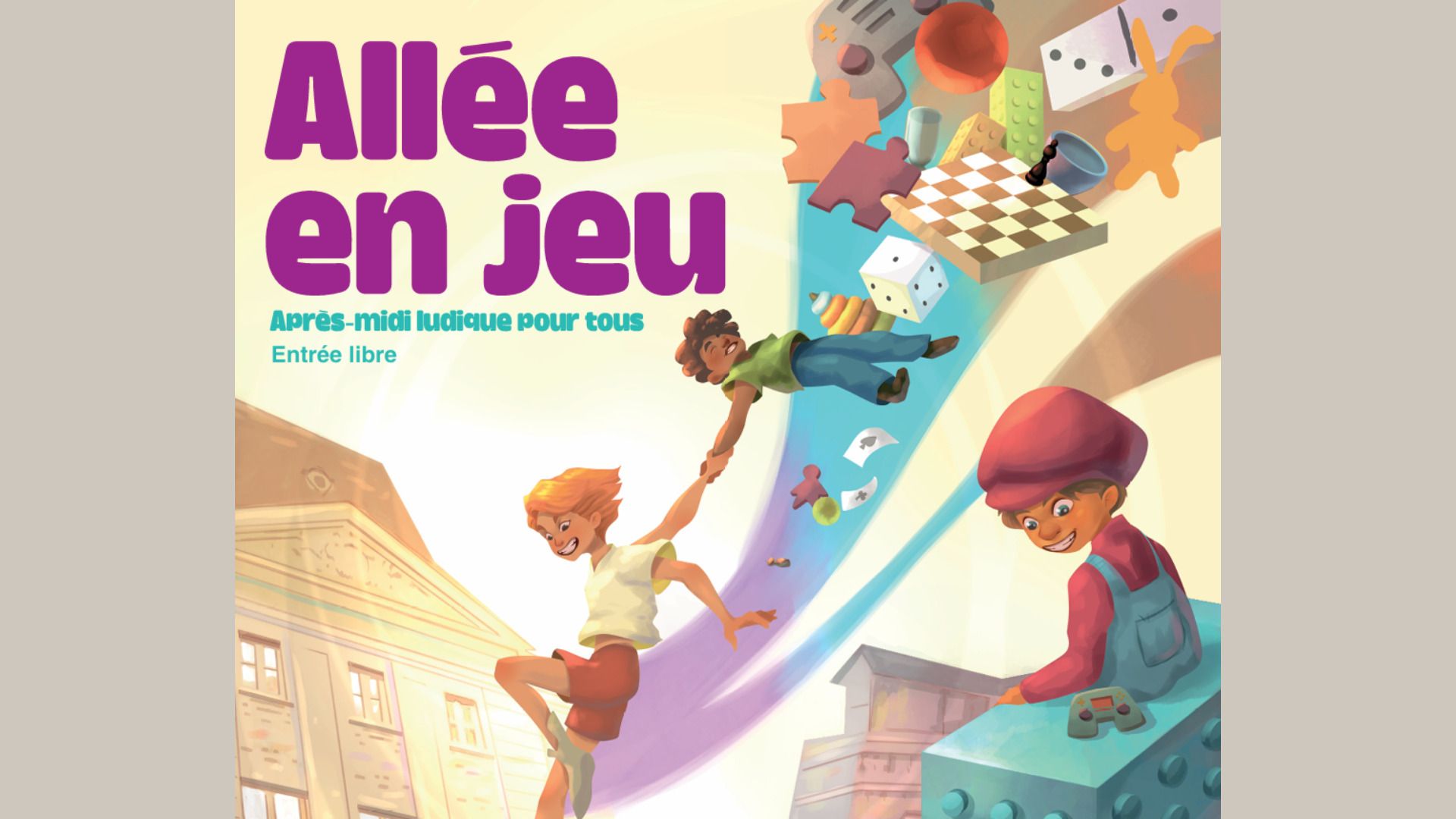 Allée en Jeu, rendez-vous annuel Allée Sainte-Lucie