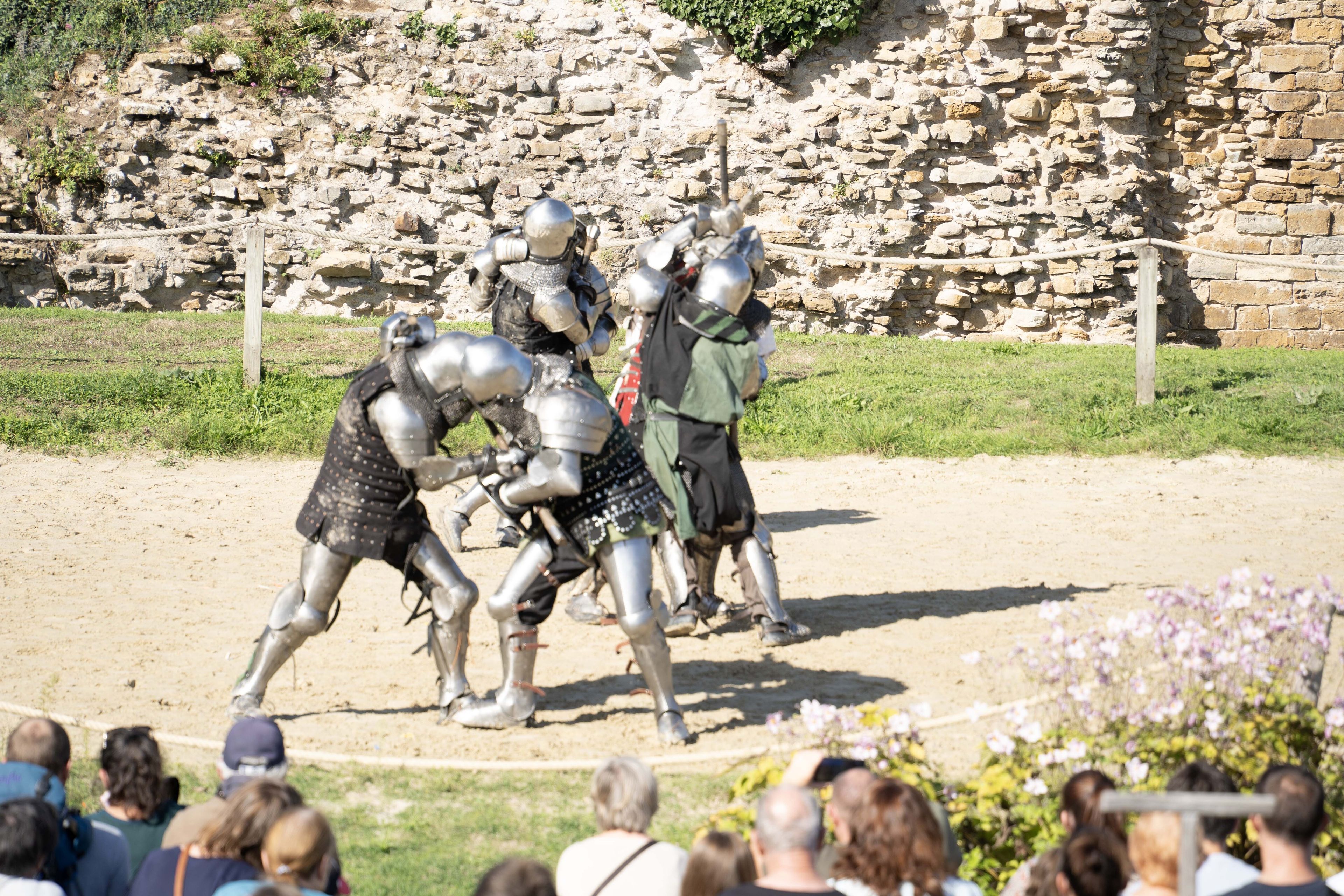 Démonstrations de combat médiéval