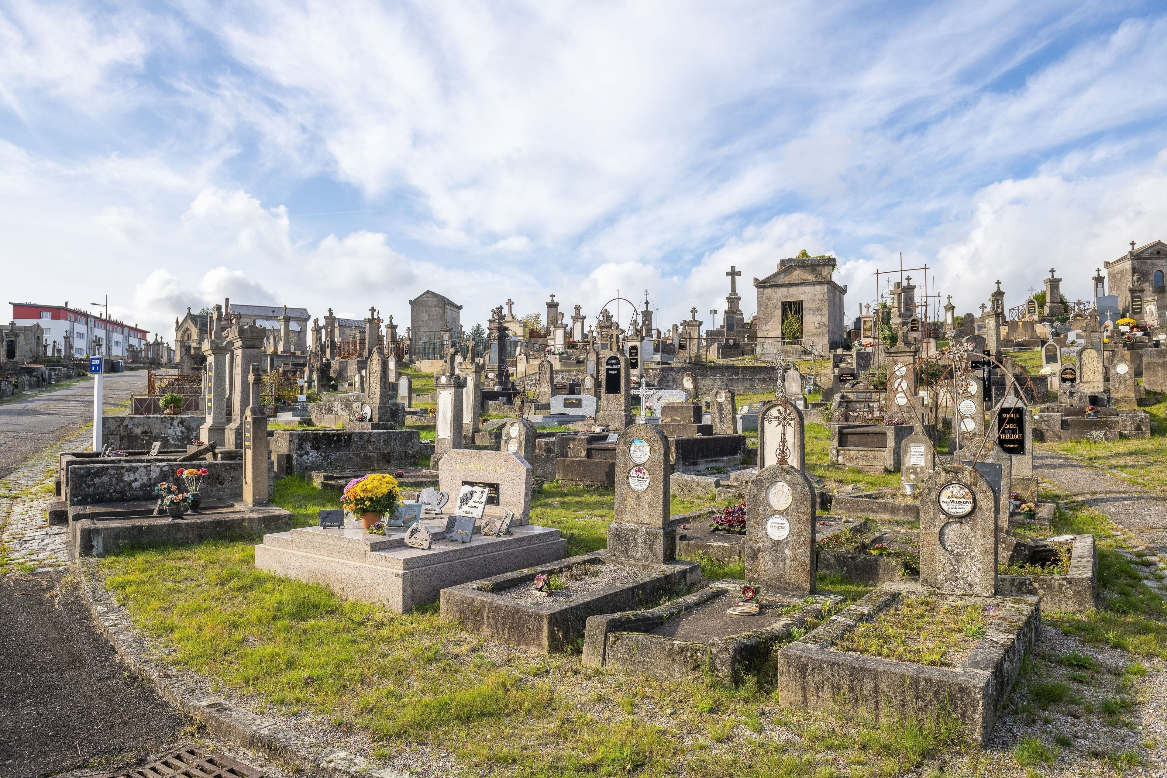 Le cimetière de Louyat