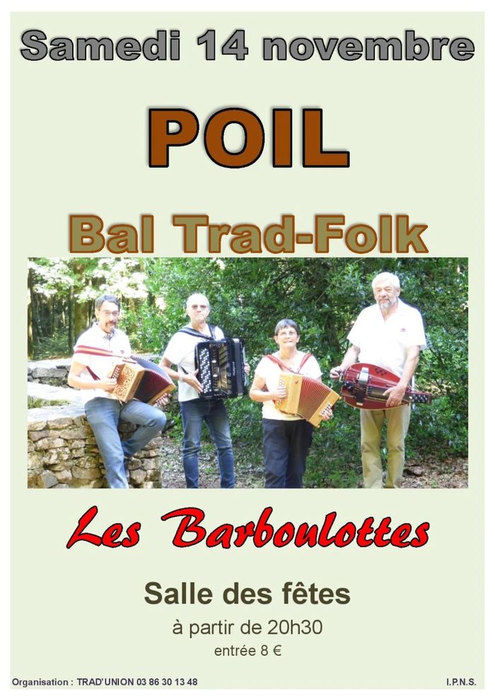 Affiche — Bal Trad Folk