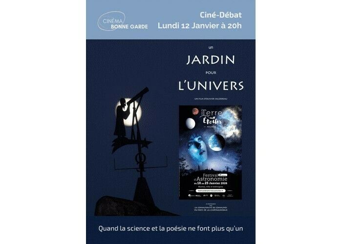Un jardin pour l'Univers - Ciné-débat - Festival d'Astronomie