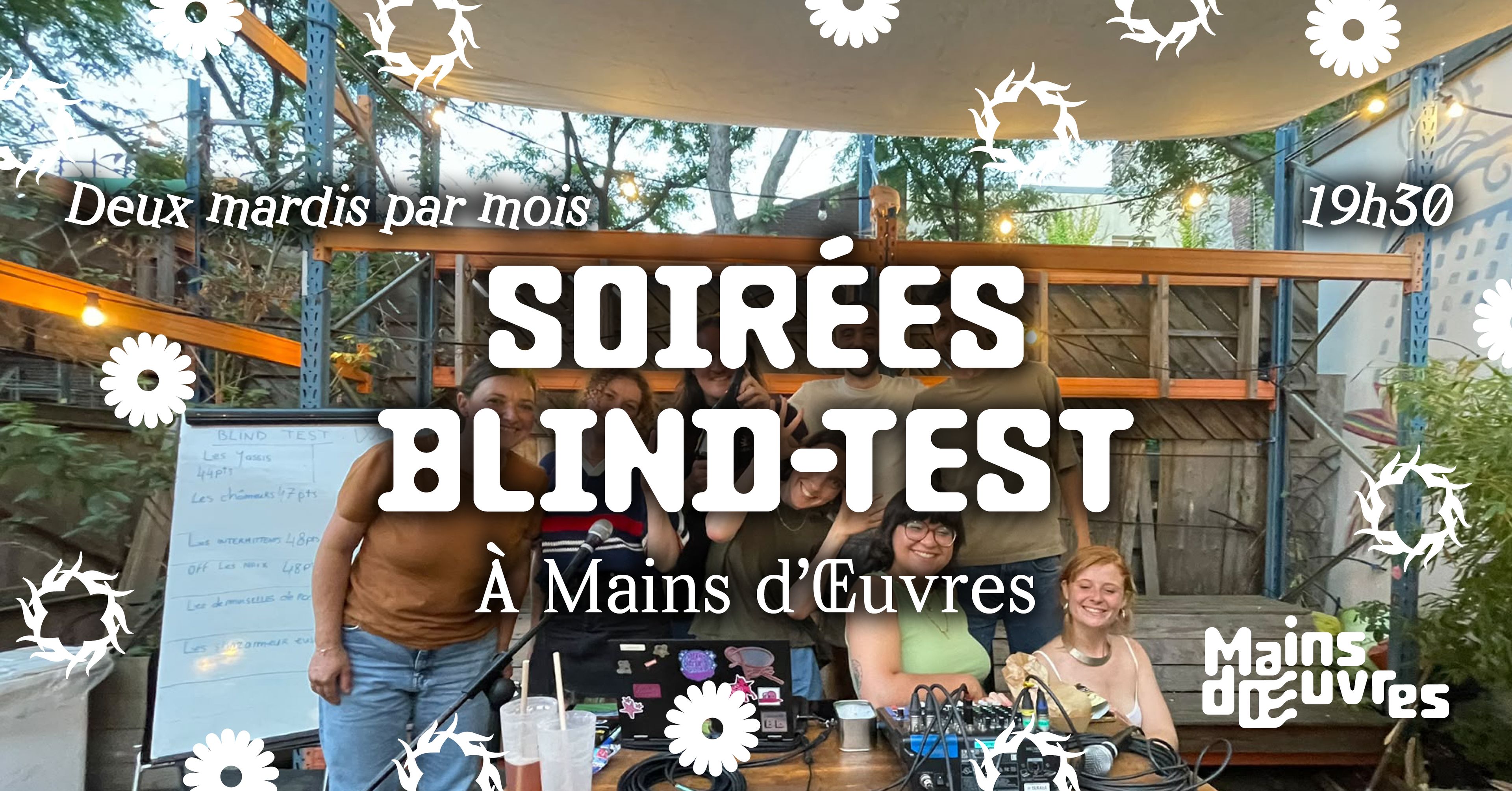 Soirée Blind-Test à Mains d’Œuvres