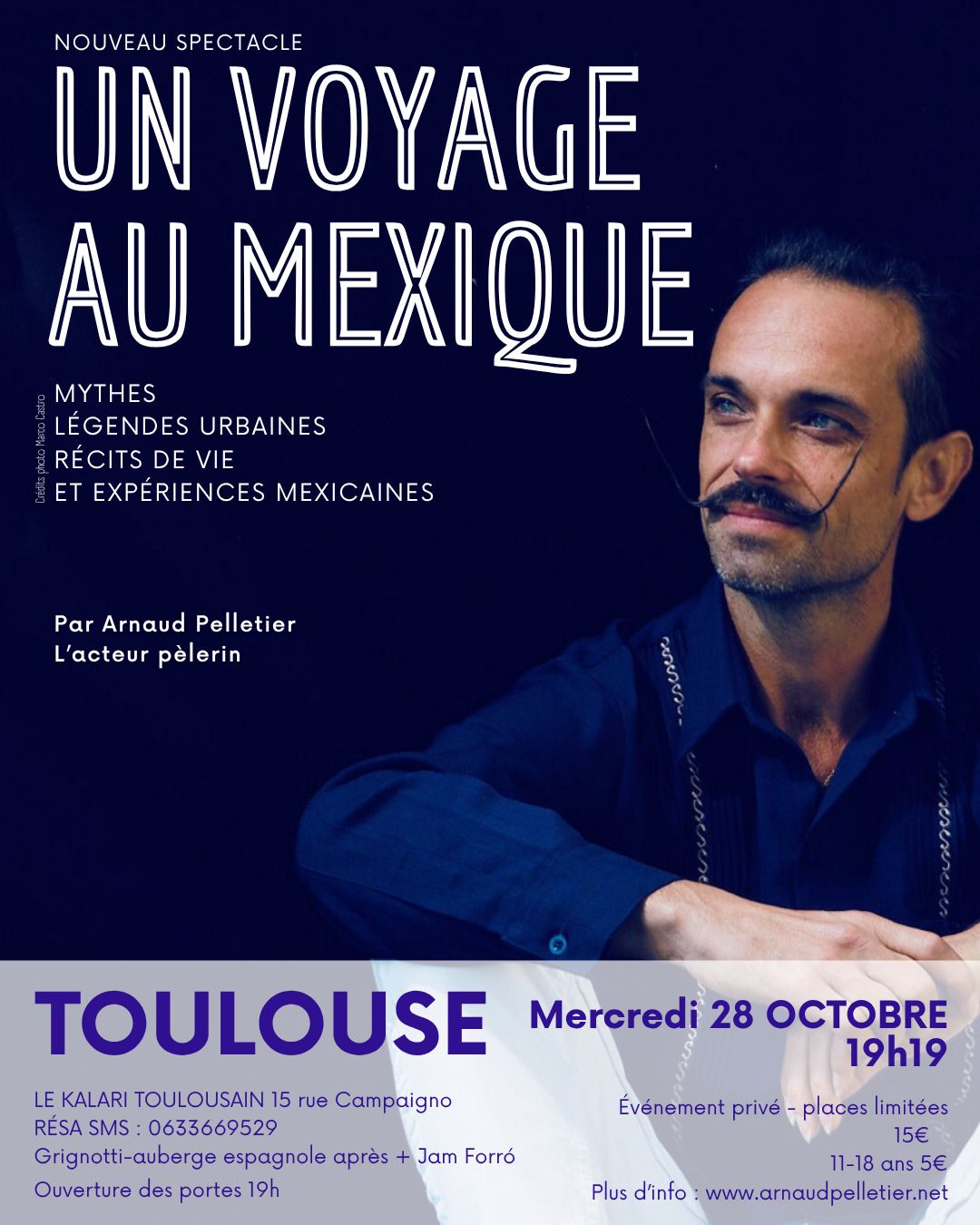 UN VOYAGE AU MEXIQUE à TOULOUSE - Contes