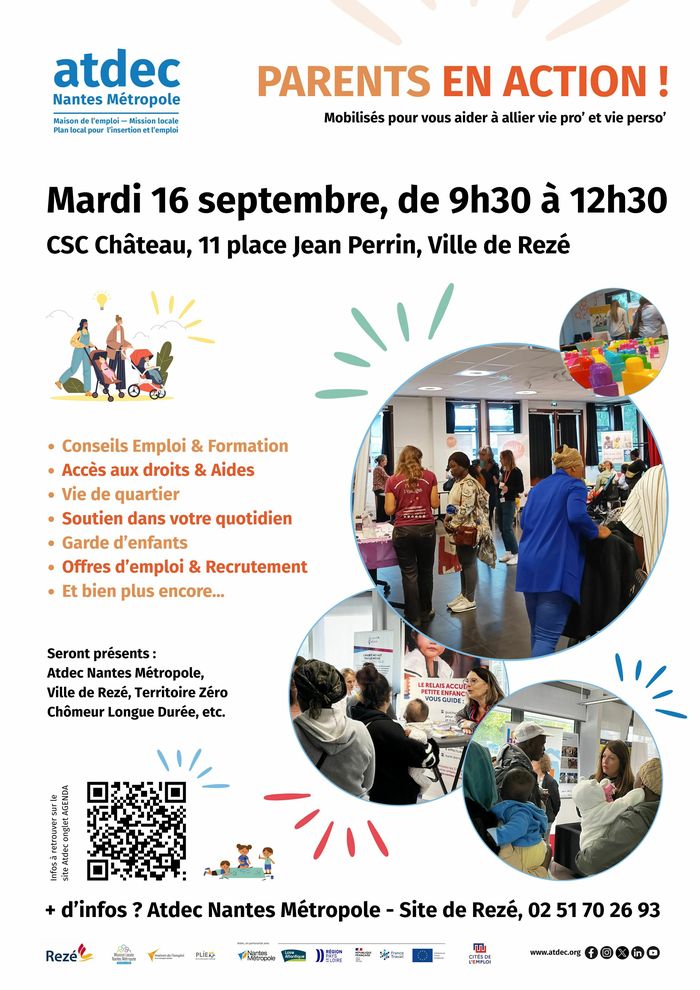 Forum « Parents en action ! » à Rezé