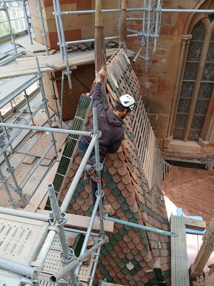 Levez les yeux! Découverte de métiers rares et d'excellence à la Collégiale Saint-Martin de Colmar