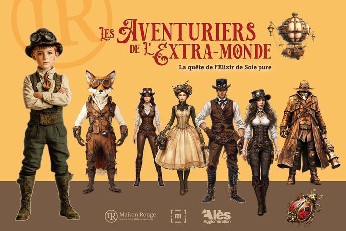 Jeu d'aventures "Les aventuriers de l'extra-monde"