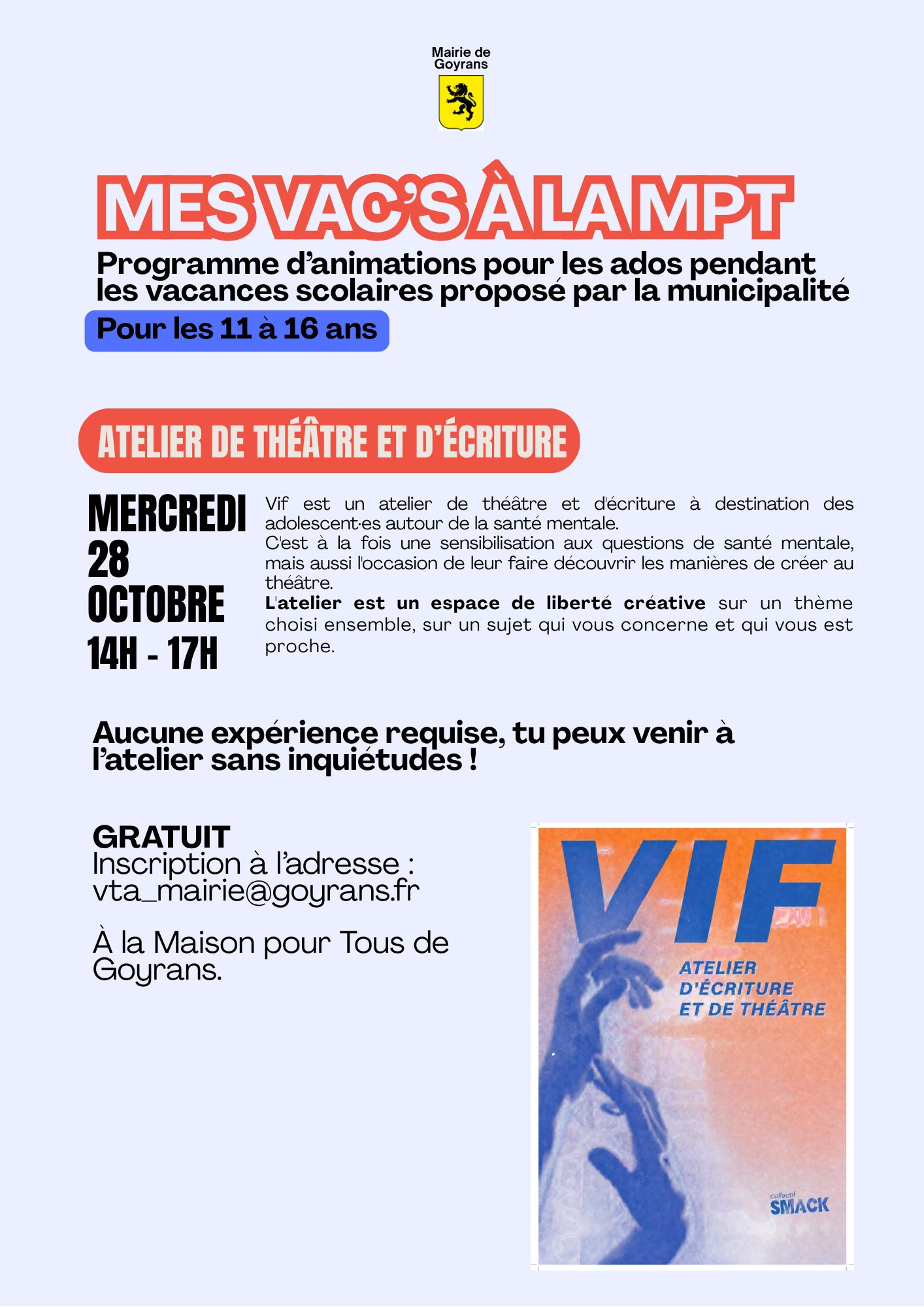 Mes Vac's à la MPT
