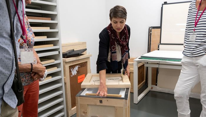 Découverte des trésors cachés du cabinet d'arts graphiques