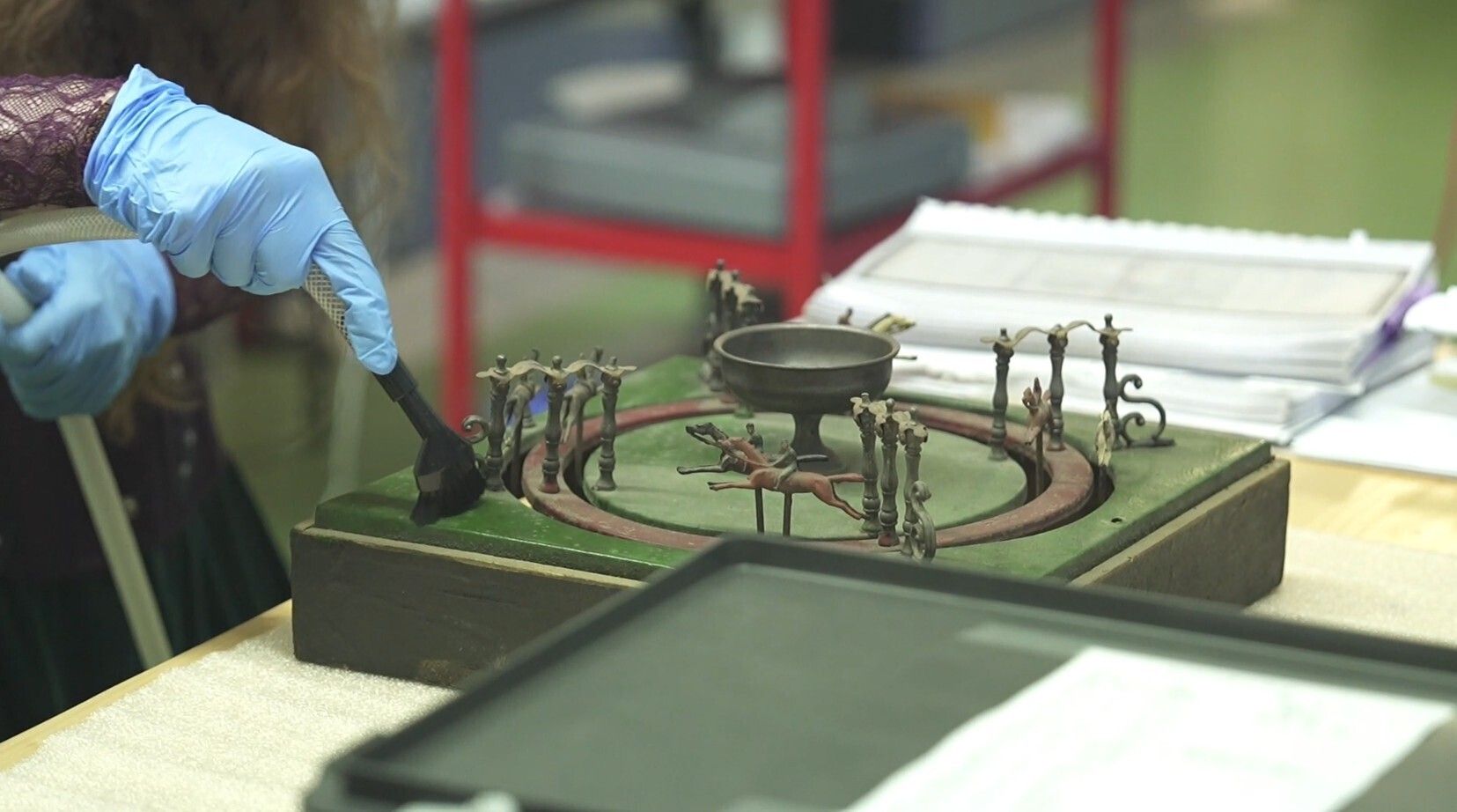 Projection - Les coulisses du musée