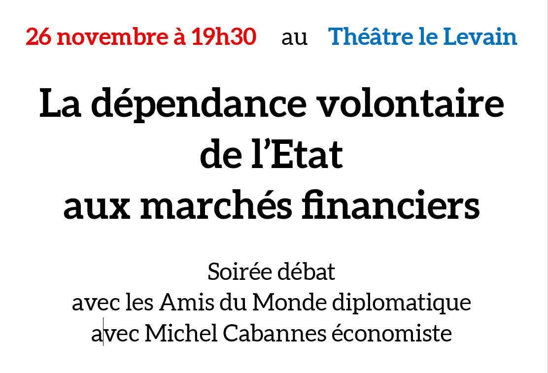 The State's Voluntary Dependence on Financial Markets