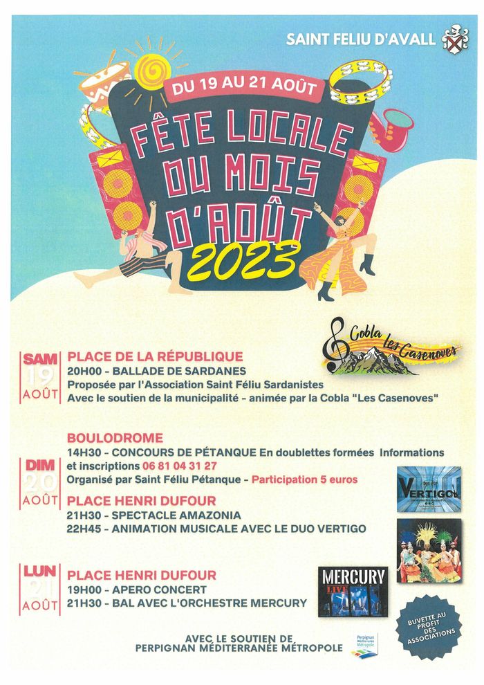 FETE LOCALE DE SAINT FELIU D'AVALL