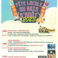 FETE LOCALE DE SAINT FELIU D'AVALL