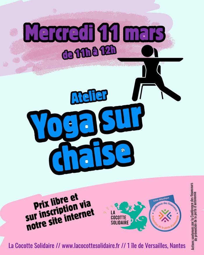 Yoga sur chaise