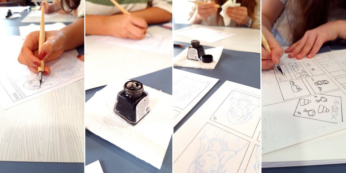 Atelier dessin manga : création de Yonkoma