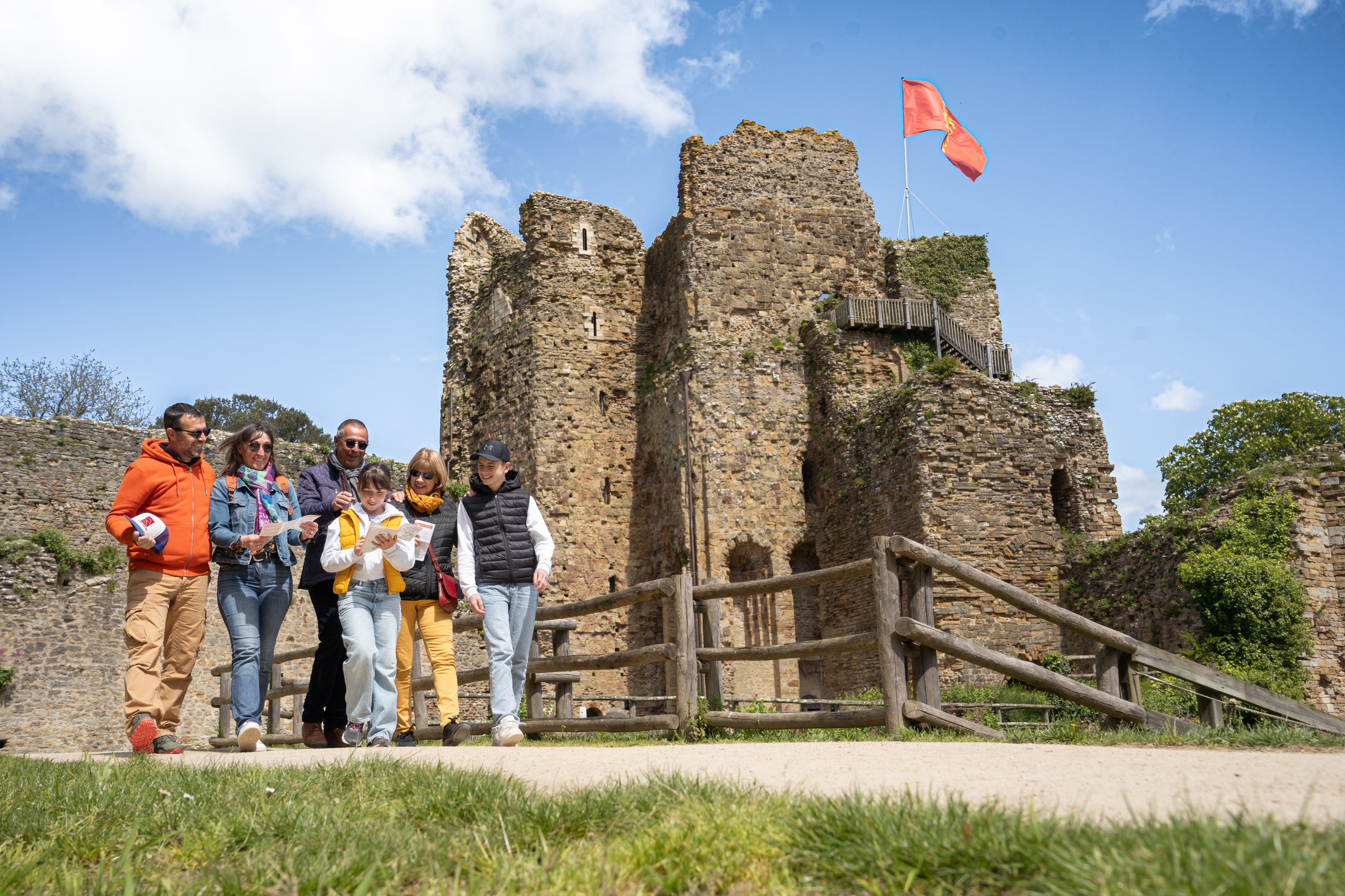 Visites guidées du château de Talmont