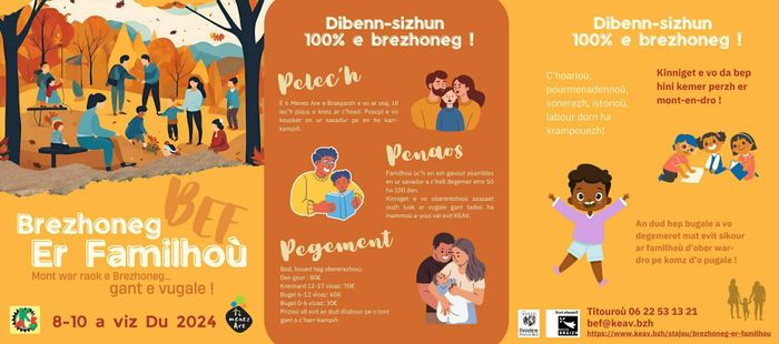 Langue bretonne dans les familles à Brasparts