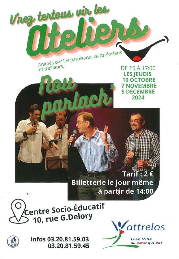 Ateliers patoisants
