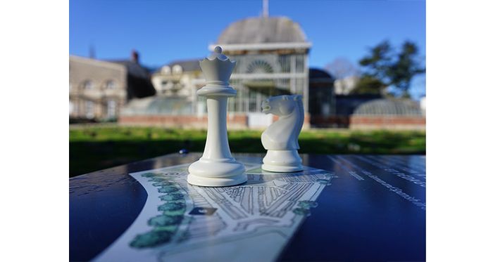 Le Cercle d'échecs de Nantes au Jardin des Plantes