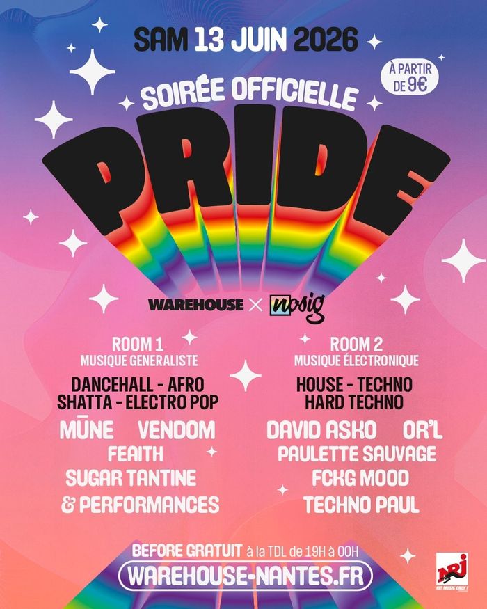 La Pride 2026 au Warehouse