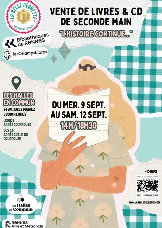 Vente de livres et CD de seconde main