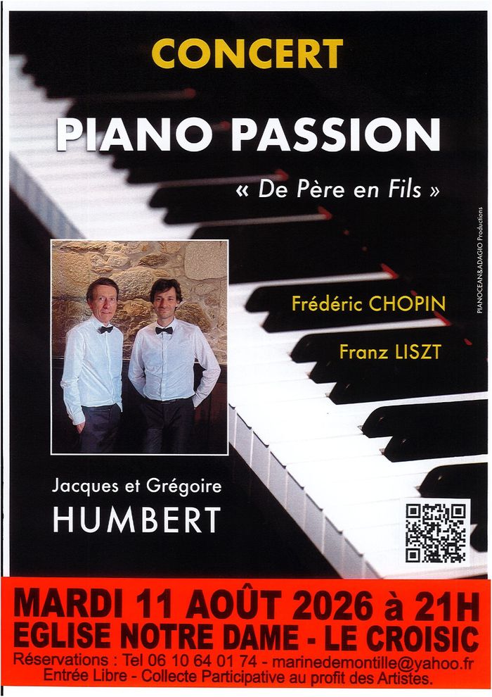 Affiche — Concert de la Presqu'île - Le piano symphonique