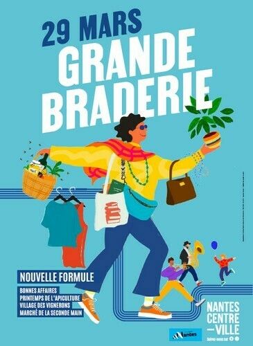 Grande Braderie Nantes centre-ville