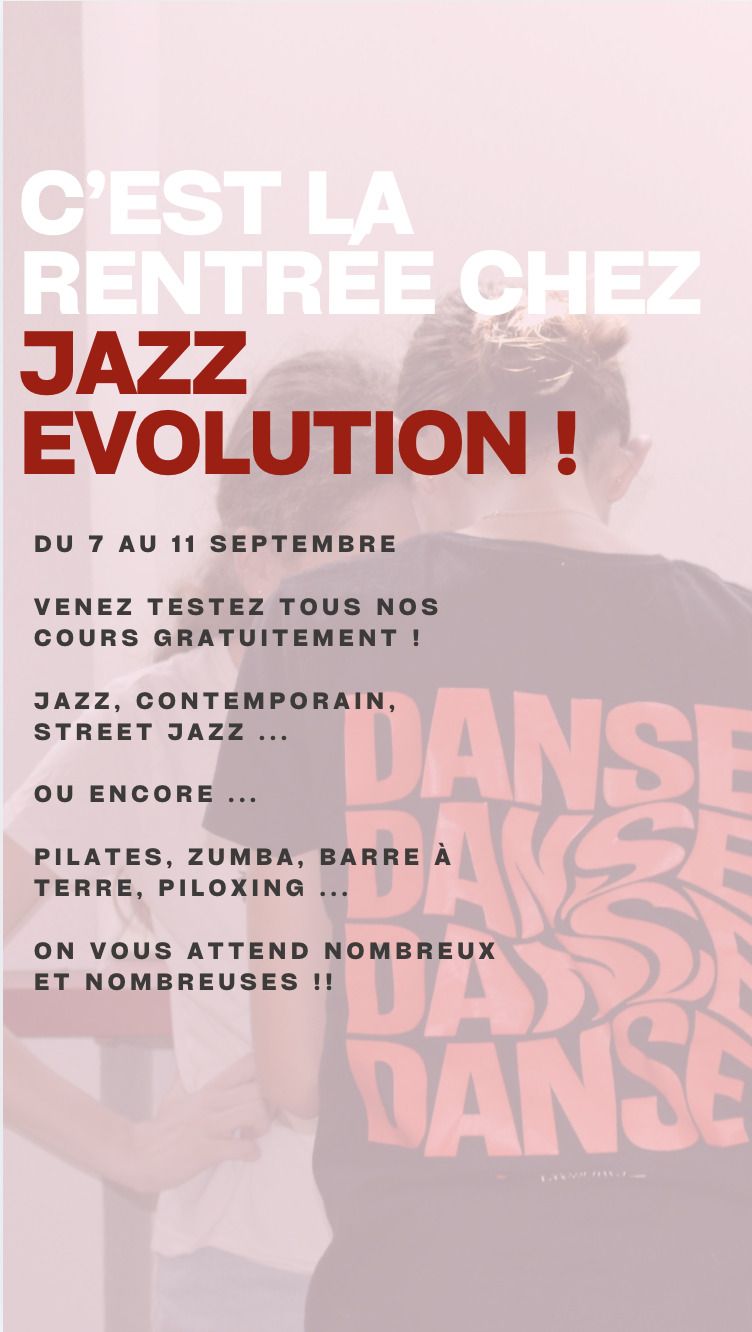 Semaine découverte de rentrée chez Jazz Evolution