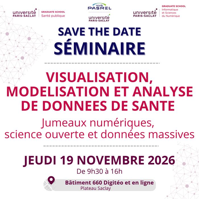 Séminaire - Visualisation, modélisation et analyse de données de santé