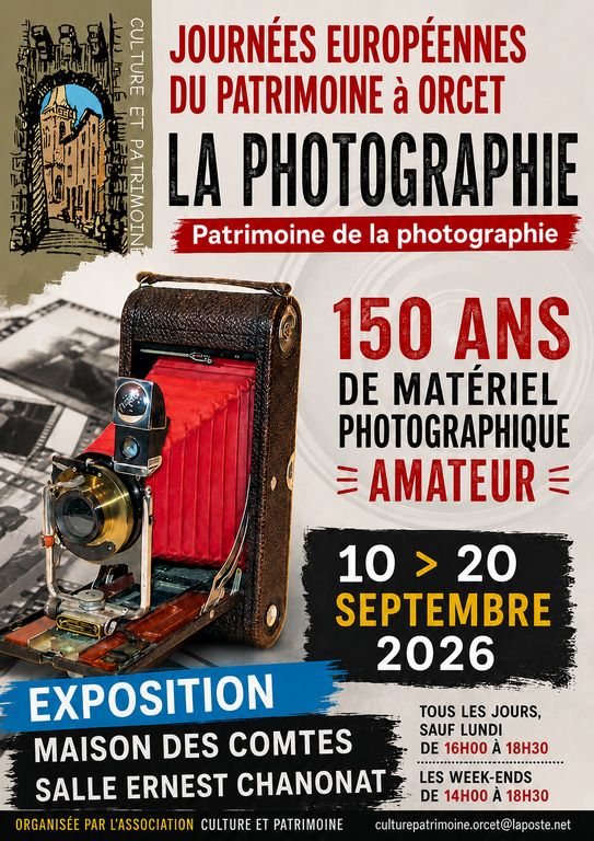 Exposition 150 ans de matériel photographique amateur