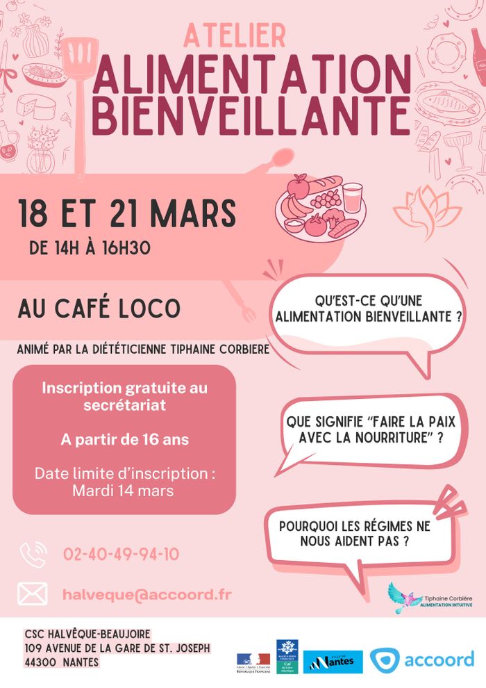 Atelier sur l'alimentation bienveillante