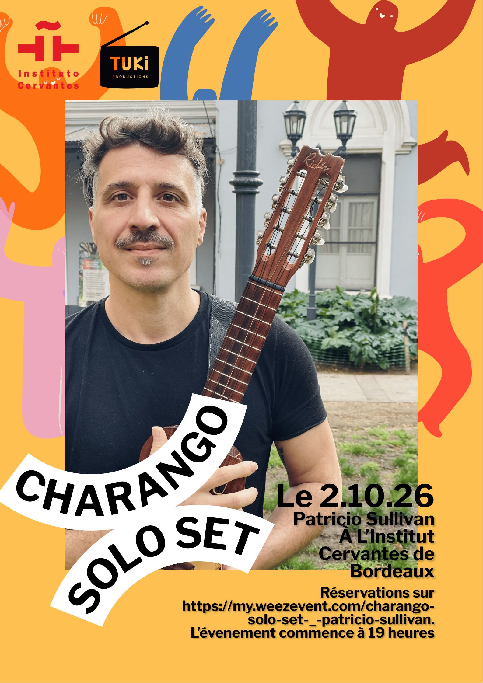 Concert de Patricio Sullivan « Charango Solo Set »