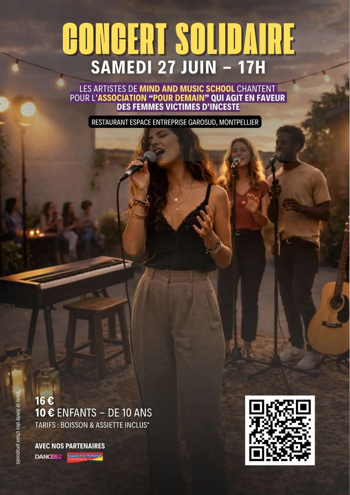 Concert solidaire en faveur des femmes victimes d'inceste