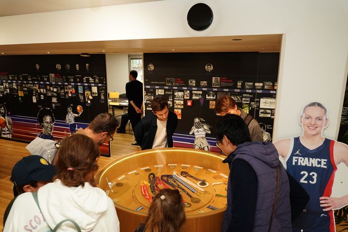 Visite commentée de l'Espace muséal de la Fédération française de basket-ball