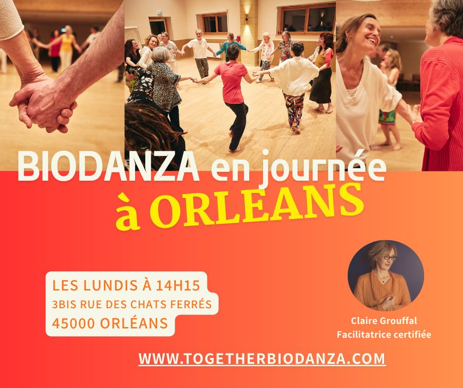 BIODANZA® les lundis après-midis à ORLEANS