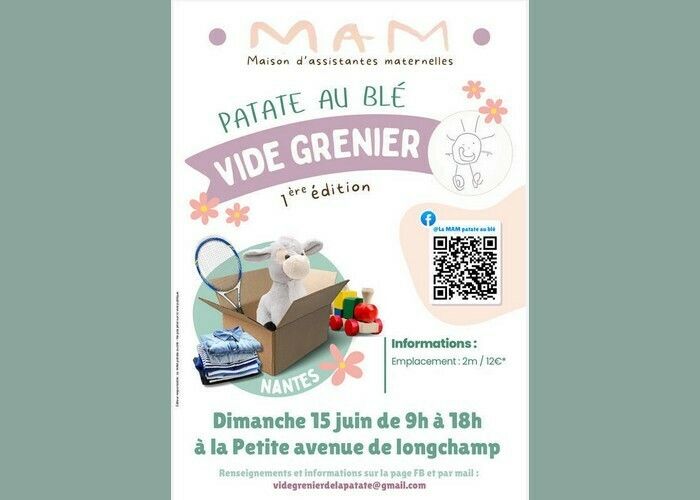 Vide-grenier de l’association Patate au Blé