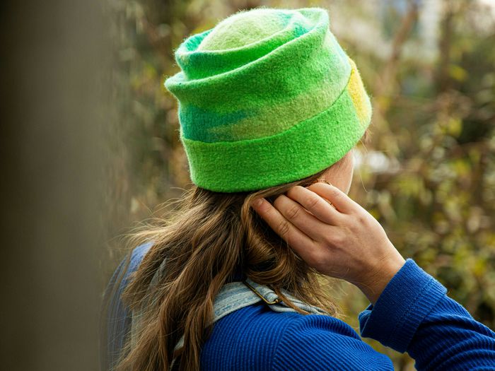 Béret ou chapeau en feutre