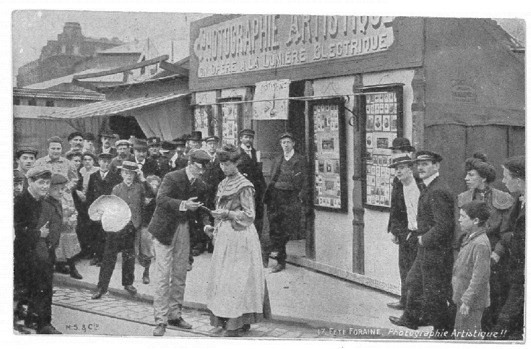 Conférence sur la photo sur la fête foraine au 19ème siècle