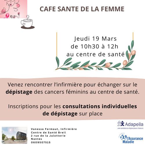 CAFE SANTE DE LA FEMME