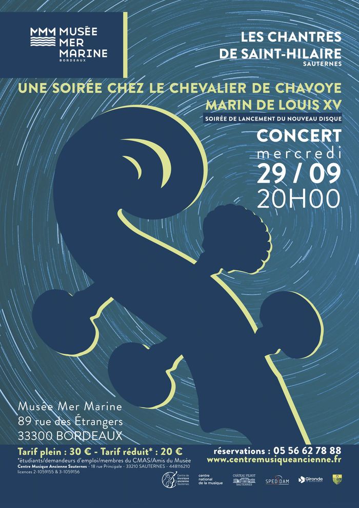Une soirée chez le chevalier de Chavoye, Marin de Louis XV