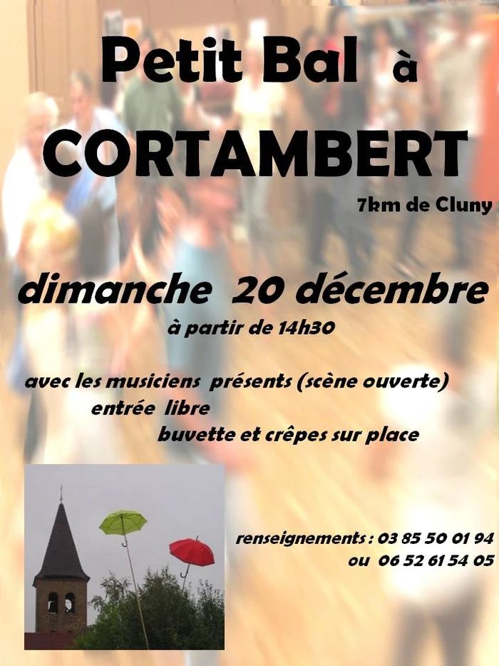 Affiche, bal du dimanche après-midi