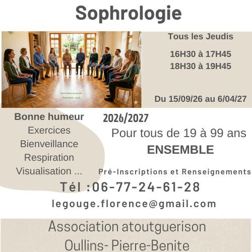 Sophrologie - groupe - Oullins